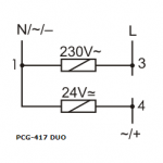 PCG-417 cewka