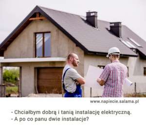 rozmowa o instalacji elektrycznej