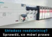 Rozdzielnica nn z aparaturą modułową, grafika zapowiadająca artykuł o odpowiedzialności elektryka za prefabrykację rozdzielnic i wymaganiach PN EN IEC 61439.