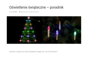 Jak wybrać oświetlenie świąteczne?