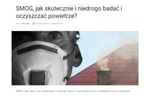 Jak zabezpieczyć się przed SMOG-iem?