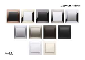 Łączniki Kontakt-Simon seria Simon 54 Premium