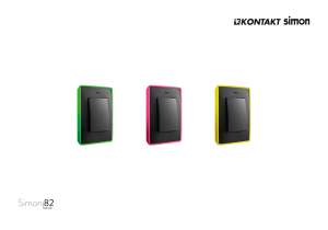 Łączniki Kontakt-Simon seria Simon 82 DETAIL