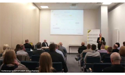 Piotr Bibik konferencja EXPOPOWER 2014 Poznań Piotr Bibik szkolenie z systemu inteligentnego domu