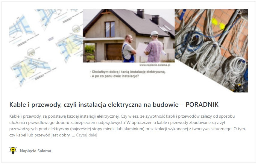 Smart Home podstawą jest okablowanie