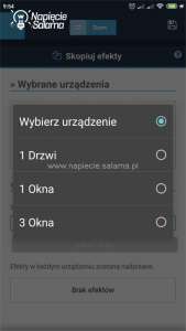 Blebox, widok w aplikacji wBox - automatyka