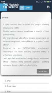 Blebox, widok w aplikacji wBox - automatyka
