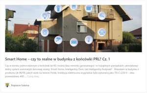 Smart Home, czy to realne w budynku z końcówki PRL