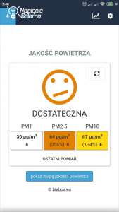 SMOG czujnik jakości powietrza Blebox airSensor