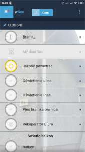 Blebox - zdarzenia w aplikacji wBox