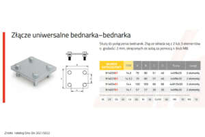 Złącze Bednarka-Bednarka Elko-Bis