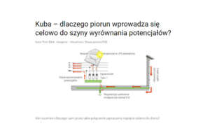 Ochrona przeciwprzepięciowa - Czy szynę wyrównania potencjałów łączyć z uziemieniem?