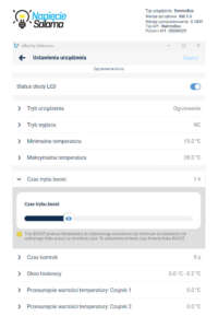 W termostacie thermoBox można ustawić tryb Boost