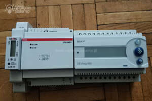 Ogrzewane schody - sterowanie LEM-04 Zamel, Zasilacz ABB 24V CP-D 24/2,5, Termostat DEVIreg 850 DEVI Danfoss