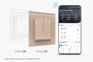 Smart włączniki Simon 54 GO i Simon 55 GO Kontakt-Simon 
