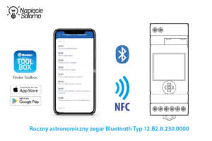Zegar sterujący 12.B2 Finder - sposoby programowania