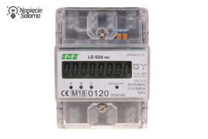 Elektroniczny dwukwadrantowy licznik LE‑02d
