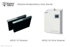Aktywne kompensatory mocy biernej Sinexcel ASVG 10 i ASVG 30 Ultra