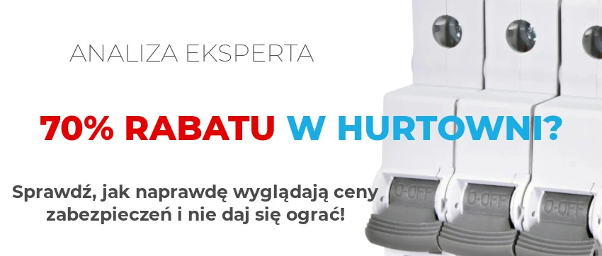 Ile kosztuje aparatura modułowa? Porównanie cen wyłączników nadprądowych i różnicowoprądowych [Aktualizacja 2026]
