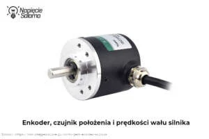 Enkoder do pomiaru prędkości obrotowej i położenia wału silnika Enkoder mierzący położenie i prędkość wału silnika wykorzystywany w sterowaniu wektorowym falownika