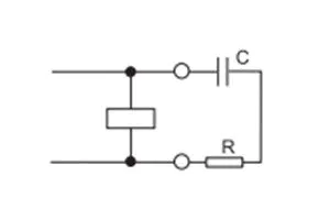 Finder schemat modułu RC Moduł RC