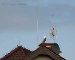 Instalacja odgromowa błędy Brak zachowanego bezpiecznego odstępu izolacyjnego