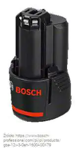 Akumulator 12 V Bosch Akumulator do wkrętarki Bosch 12V