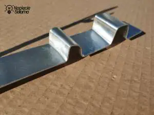 Wygięta taśma aluminiowa uchwyt 91004001 Elko-Bis taśma aluminiowa uchwytu 10.10