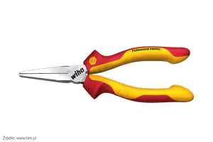 Szczypce płaskie z izolowaną rękojeścią 1000V 160mm Z07016006 26732 Wiha szczypce płaskie