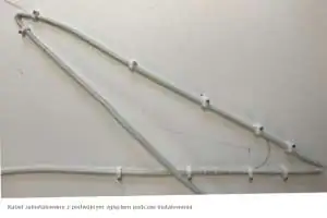 Skrętka komputerowa U/UTP podwójnie zagięta