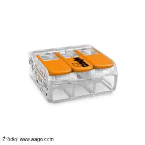 Wago szybkozłączka 221-413 zakres 0,2 - 4 mm2 Szybkozłączka Wago nr. 221-413