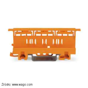Adapter 221-500 do montażu szybkozłączek serii 221 na płycie lub szynie TH35 Adapter 221-500 do montażu szybkozłączek serii 221 na płycie lub szynie TS35
