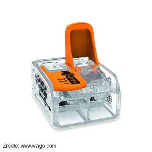 Wago szybkozłączka 221-612 zakres 0,5 - 6 mm2 Szybkozłączka Wago 221-612