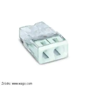 Szybkozłączka 2273-202 zakres 0,5 – 2,5 mm2 Szybkozłączka Wago 2273-202