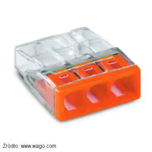 Szybkozłączka 2273-203 zakres 0,5 - 2,5 mm2 Szybkozłączka Wago nr. 2273-203