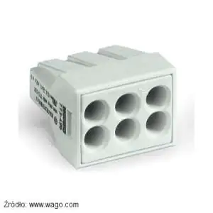 Wago szybkozłączka do stref EX 773-496 zakres 0,75 - 2,5 mm2 Szybkozłączka Wago do stref EX 773-496
