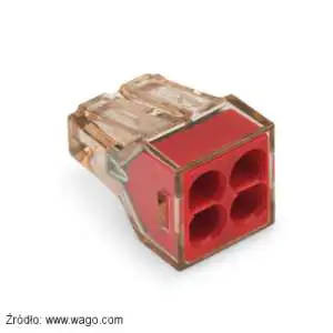 Wago szybkozłączka 773-604 zakres 1,5 - 4 mm2 Szybkozłączka Wago nr. 773-604