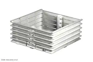 Środkowy pierścień dystansowy PDM60W do puszek serii Multiwall produkcji Simet Środkowy pierścień dystansowy PDM60W do serii puszek Multiwall produkcji Simet