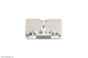 Adapter do szybkozłączek Wago serii 773 EX umożliwiający montaż na płycie lub na szynie TH35 Adapter do szybkozłączek Wago serii 773 EX umożliwiający montaż na płycie lub na szynie TS35