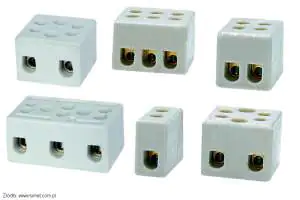 ZPA seria złączek porcelanowych z błyszczącą powierzchnią Seria złączek porcelanowych ZPA produkcji Simet