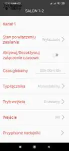 Aplikacja Exta Life szczegóły odbiornika Aplikacja Exta Life szczegóły odbiornika Zamel