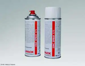 Przewodzący cynk w sprayu NR 171 odporny na mróz i warunki atmosferyczne Cellpack przewodzący cynk w sprayu NR 171 odporny na mróz i warunki atmosferyczne