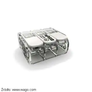 Wago szybkozłączka do stref EX nr. 221-683 zakres 0,5 - 6 mm2 Szybkozłączka Wago do stref EX nr. 221-683