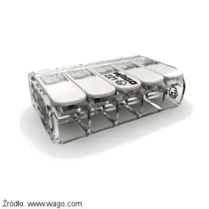 Wago szybkozłączka do stref EX nr. 221-685 zakres od 0,5 - 6 mm2 Szybkozłączka Wago do stref EX nr. 221-685