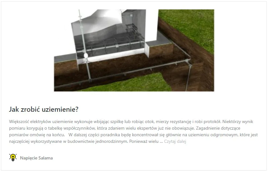 Jak zrobić uziemienie? Poradnik jak zrobić uziemienie?