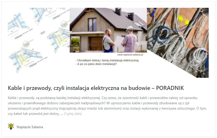 Kable i przewody czyli instalacja elektryczna na budowie poradnik Smart Home podstawą jest okablowanie