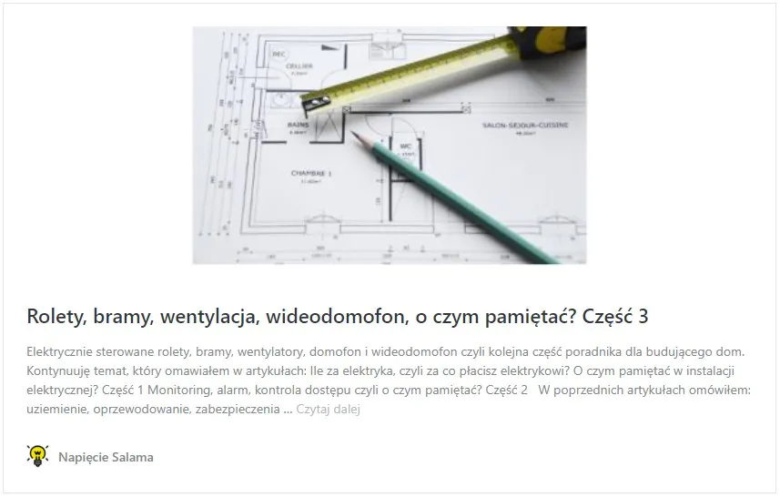Rolety, bramy, wentylacja, wideodomofon, o czym pamiętać? Podstawy Smart Home - czyli co możemy integrować?
