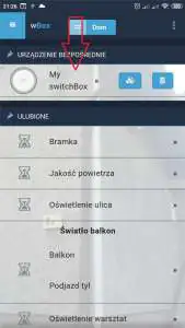 System Inteligentnego Domu Blebox - aplikacja wBox