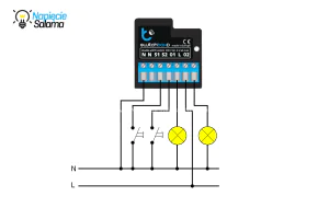 SwitchBoxD schemat podłączenia Blebox SwitchBoxD schemat podłączenia Blebox