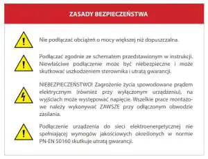 Instrukcja obsługi Blebox - zasady bezpieczeństwa Instrukcja obsługi Blebox - zasady bezpieczeństwa